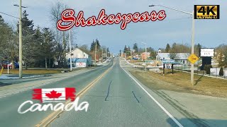 CANADA Road Trip 4K-UHD : Driving Shakespeare , Ontario - Music LOFI screenshot 5