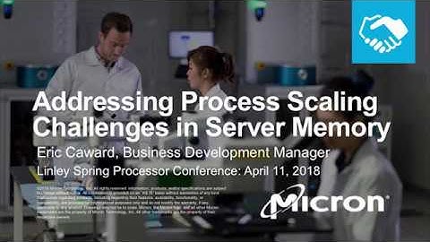 Micron: Addressing Process Scaling Challenges in Server Memory