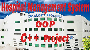 Hospital Management System | C++ | OOP Project