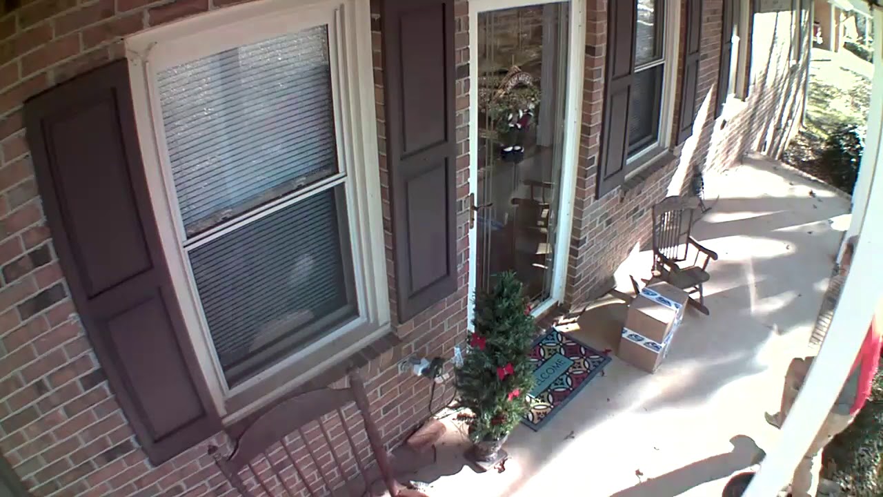 Package Thief Caught on Blink - YouTube