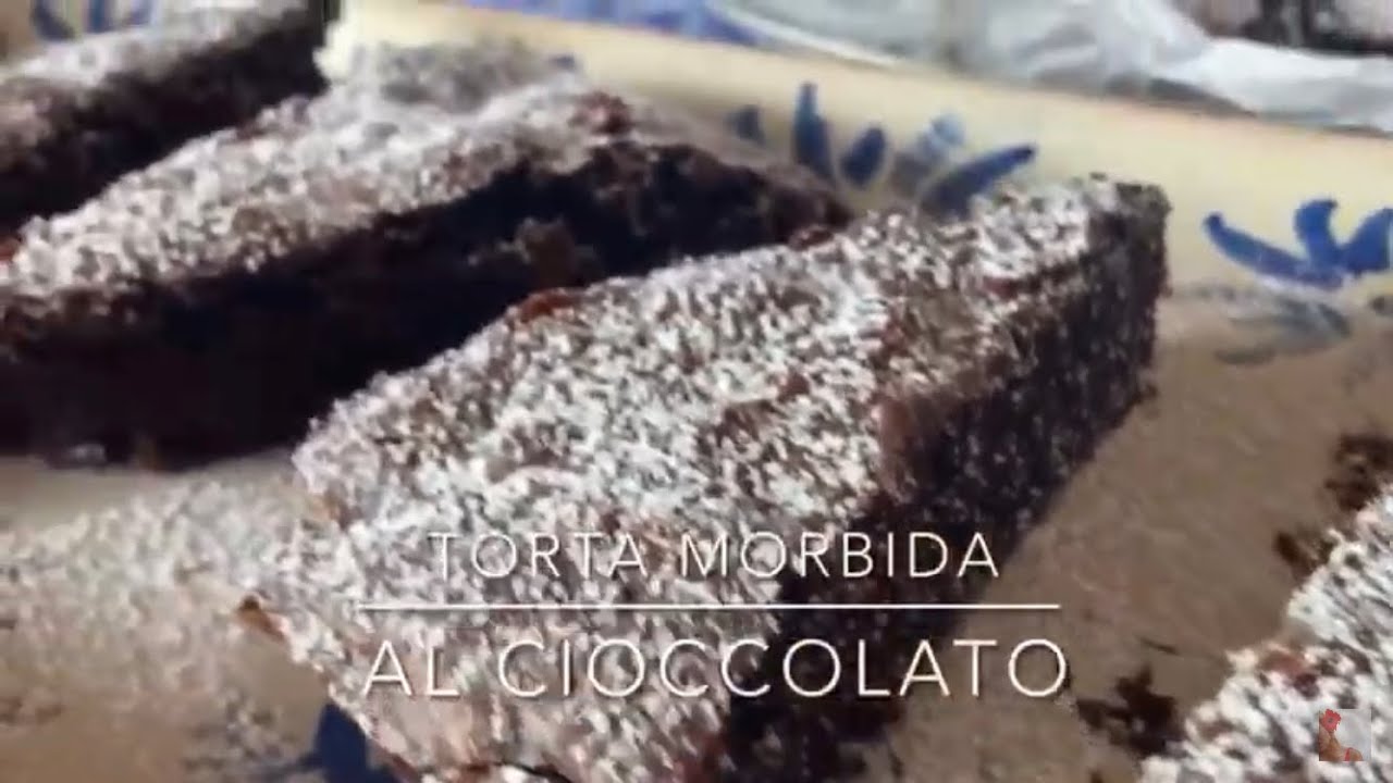 TORTA MORBIDA AL CIOCCOLATO tipo BROWNIE VEGAN
