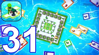 War of Rafts: Crazy Sea Battle - Gameplay Walkthrough Part 31 Raft Army Commander (Android,iOS) screenshot 1