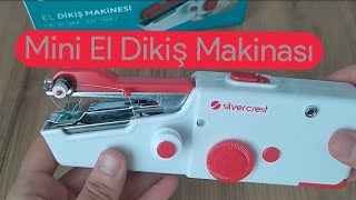 SilverCrest El Dikiş Makinesi Aldım -SC-DK730 İncelemesi - YouTube