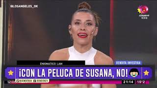 ¡Con la peluca de Susana, no!