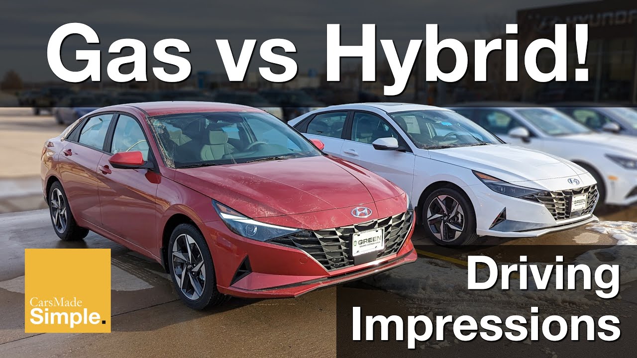 2023 Hyundai Elantra Gas vs Hybrid | Which is Right for You? - YouTube