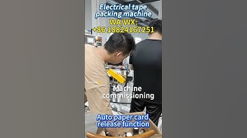 Fully Automatic Shrink Sleeve Label Packing Machine For Electrical Tape Folding Packaging