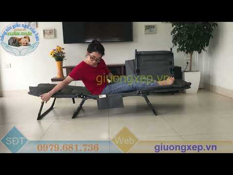 Video Giường xếp ngủ trưa 2022 - youtube