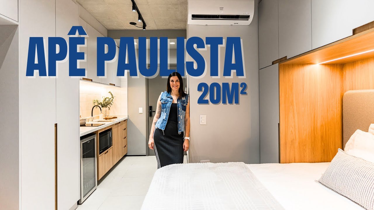 TOUR APARTAMENTO 20M² NA AVENIDA PAULISTA