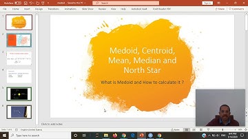 Medoid, Centroid, and north star