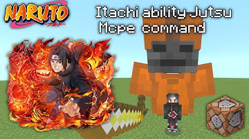 Itachi Ability Mcpe Naruto Commands