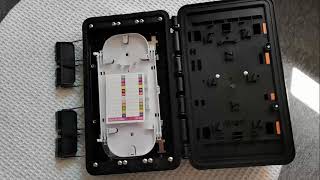 FIBER OPTICDISTRIBUTION BOX16/96 CORESW/PLC