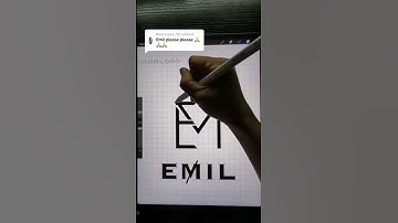 we make your logo for Personal /Business Brand. #logodesign #emil#shorts #growonyoutube