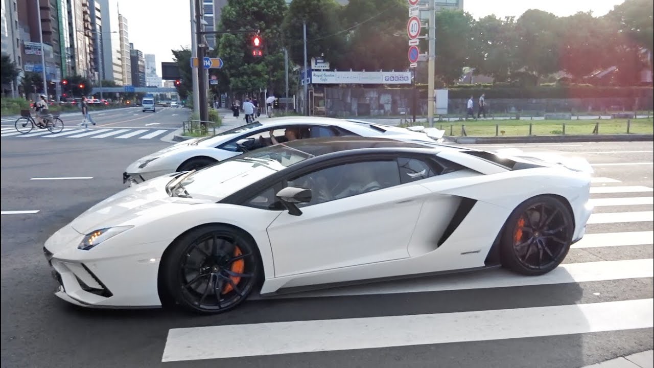 東京】スーパーカー目撃 加速サウンド／Supercars sound in Tokyo