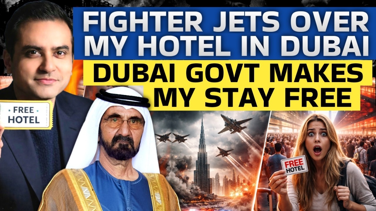 Fighter Jets Over My Hotel IN Dubai, Dubai Govt Makes My Stay FREE | CWSJ-  3072 | Sumeet Jain