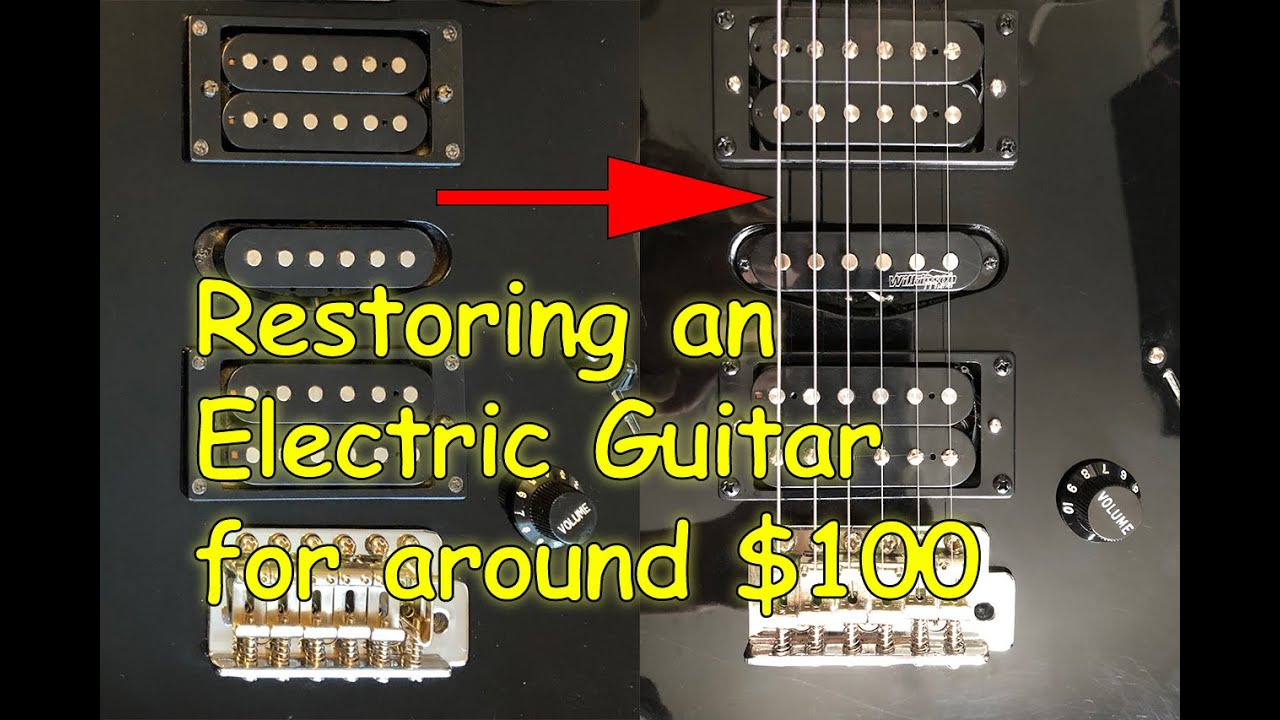 Restoring an Electric Guitar to Playable Condition for around 100