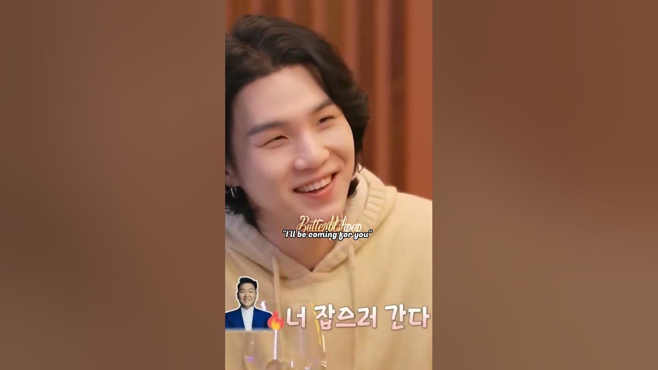 PSY and Suga on That That popularity 🤣