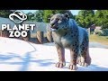 PLANET ZOO - MEU PRIMEIRO LEOPARDO das NEVES!!!