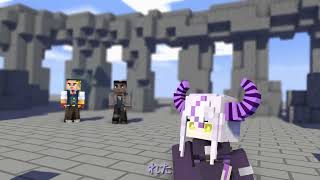 Laplus and Kobo Valorant Clip [Minecraft Animation]