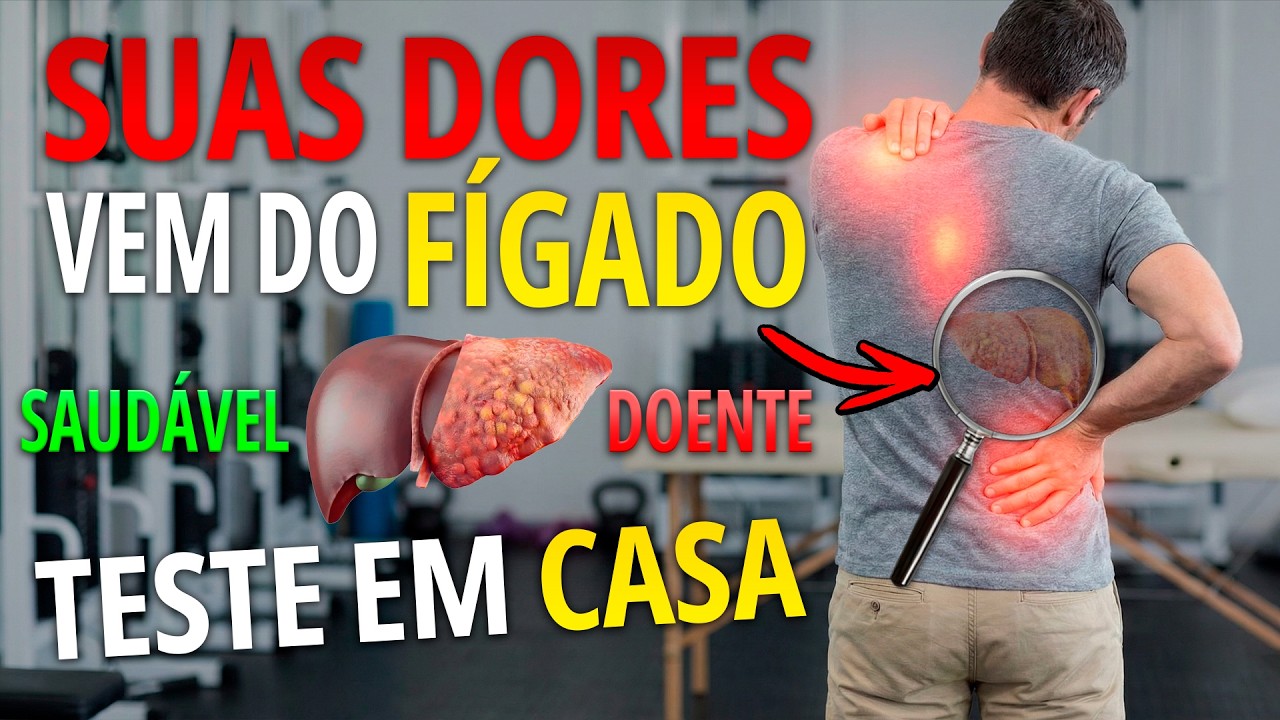 A dor nas articulações vem do seu fígado - teste em casa