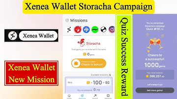 Xenea Wallet Storacha Campaign | Xenea Wallet Quiz | Xenea Wallet New Mission |Xenea Voucher Code