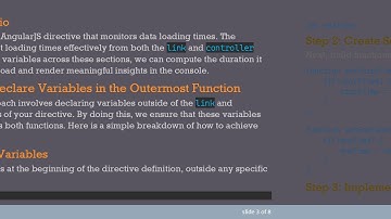 Sharing a Variable Between Different Parts of an AngularJS Directive