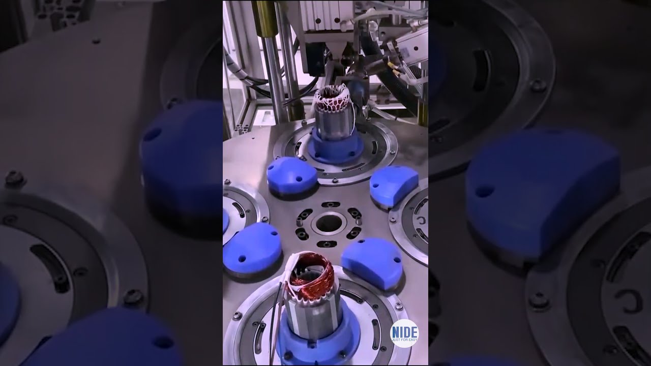 Electric rolling door motor stator manufacturing process YouTube