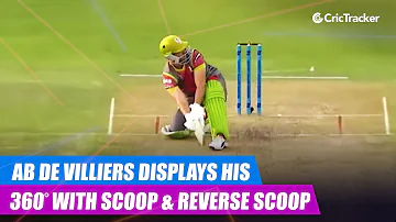 MSL 2019: AB de Villiers displays his 360° hitting skills with a scoop & reverse scoop