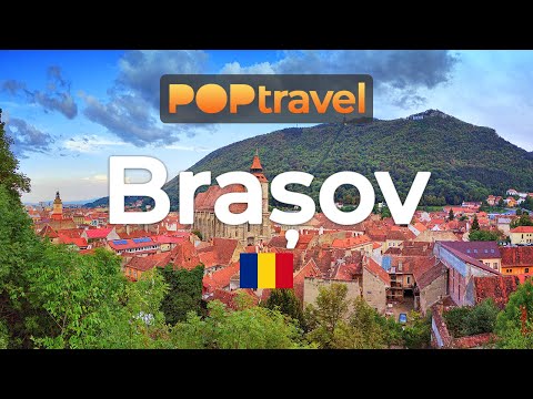 BRASOV, Romania 🇷🇴 - The Gateway to Transylvania - 4K 60fps (UHD)