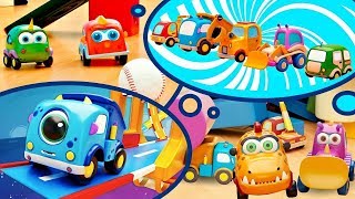 Mocas: Little Monster Cars! Toy Cars &amp; Monster Trucks for Kids - Cartoons Full Episodes
