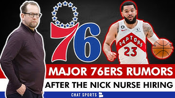 MAJOR 76ers Rumors: Fred VanVleet SIGNING With Sixers AFTER Nick Nurse Hiring? James Harden Latest