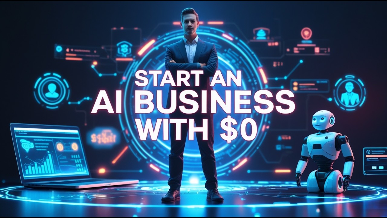 How to Start an AI-Powered Business with $0 (Step-by-Step Guide) - YouTube