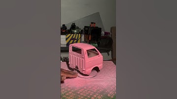 CUSTOMIZING WPL D12 Drift RC from Amazon Pt 3 #shorts #art #painting