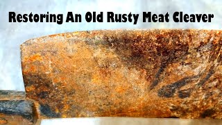 Restoration Process Old kitchen knife |Rusty Dragon Hunter Knife Restoration | Restoration Technique