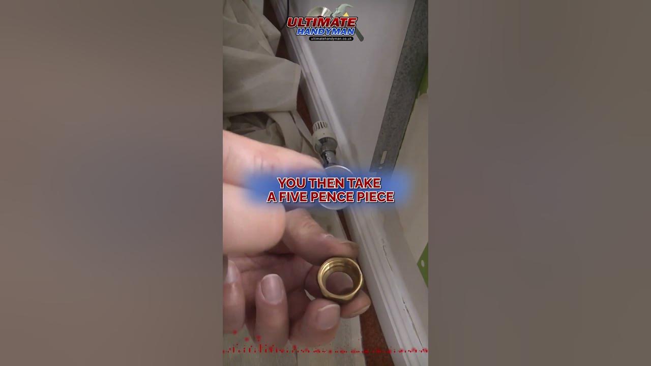 How to cap off thermostatic radiator valve shorts youtube
