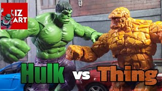 Hulk vs Thing Stop Motion