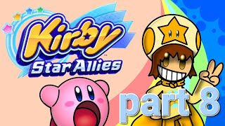 let's play a little bit of Kirby Star Allies : [ Part 8 ] : Taranza the grieving lover