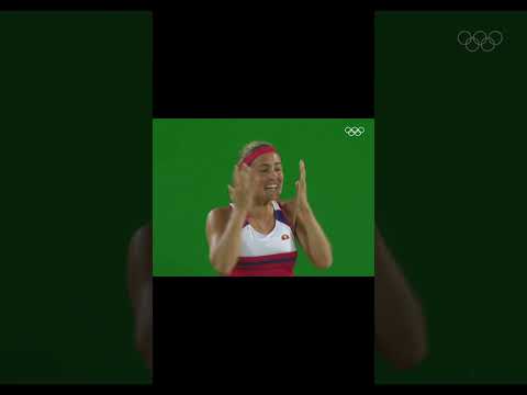 Monica Puig's unforgettable victory at Rio 2016, winning Puerto Rico’s first Olympic gold medal! 🇵🇷🥇
