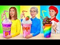 Reto De Cocina Yo vs Abuela | Cocinando Grimace Shake de Multi DO Challenge