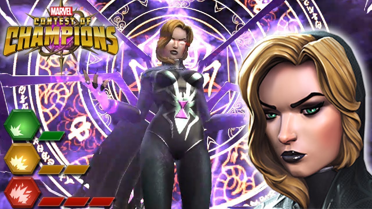 Black Widow (Claire Voyant) All Special Attacks: Marvel Contest of Champions