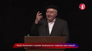 Said-i Nursi Hz.leri nin Gavs-i Azam Seyit Abdülhakim K.S Hz.lerine Talebesini gondermesi