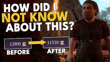 I Wish I Knew These Tips Before Starting Baldur