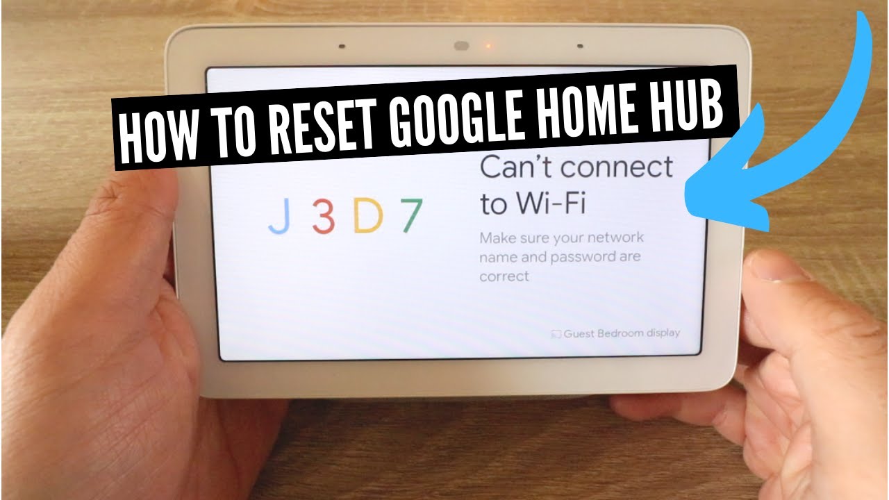 How do I clear and reset Google home?