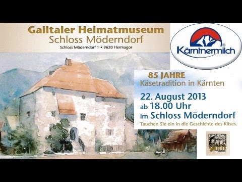 Eröffnung der Ausstellung über 85 Jahre Käsetradition in Kärnten im Gailtaler Heimatmuseum