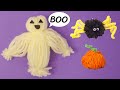 Поделки на Хэллоуин | Игрушки из ниток | Halloween toys |