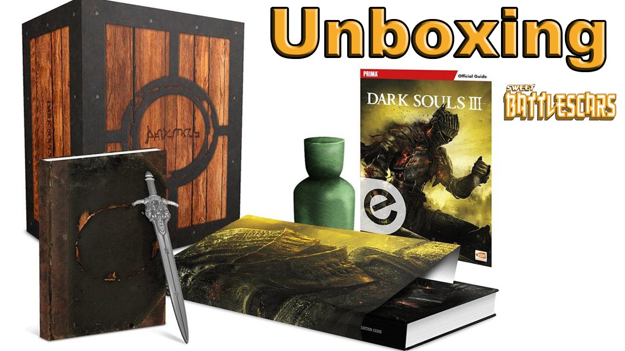 限定版 Dark Souls III Estus Flask Edition DARK SOULS 3 PRIMA GAME GUIDE - ESTUS FLASK EDITION UNBOXING