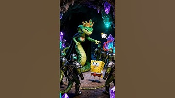Spongebob and the Snake Queen! #viralshorts
