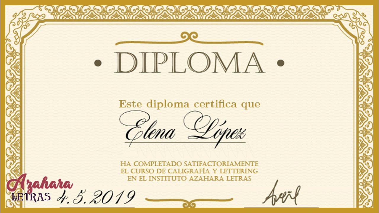 Diplomas Editables En Word Para Imprimir Ayuda Docente Certificate ...