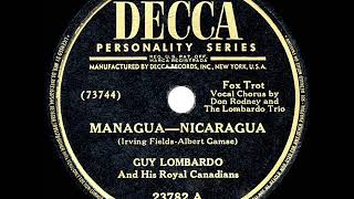 Watch Guy Lombardo Managua Nicaragua video