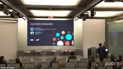 Closing Remarks (Day 1) from Mark Dempsey (ARTICLE 19) and Max von Thun (Open Markets Institute