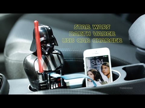 Star Wars Darth Vader USB Car Charger from ThinkGeek